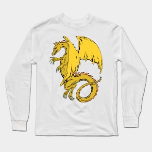 Golden Dragon Long Sleeve T-Shirt